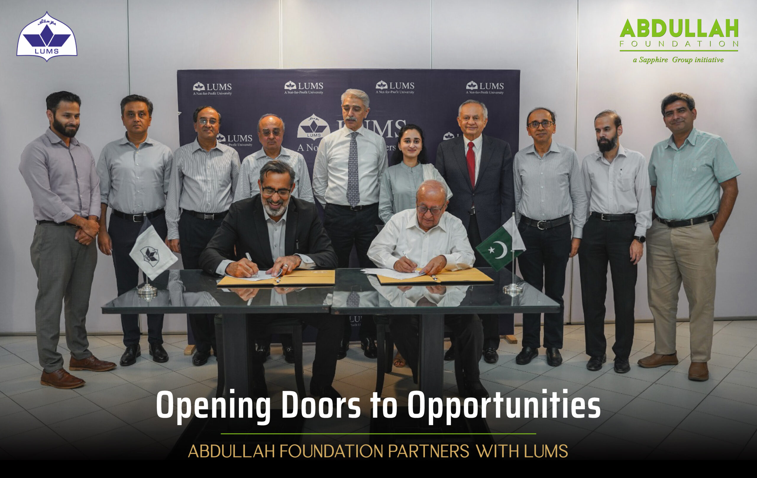 Abdullah Foundation Continues its Commitment to Financial Aid Scholars at LUMS
